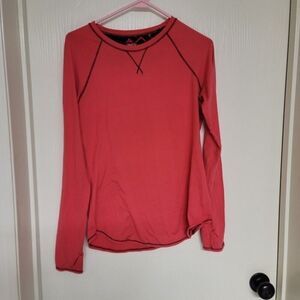 ~ climate right long sleeve pink shirt with sewn in thumb holes